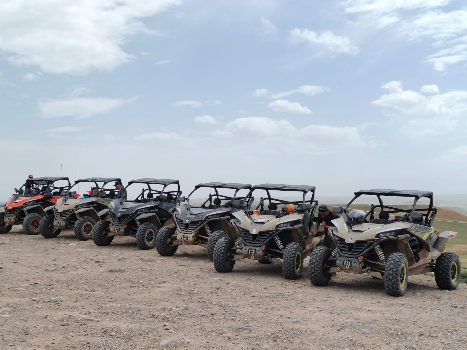 Quad Marrakech Tours fleet in the Agafay desert